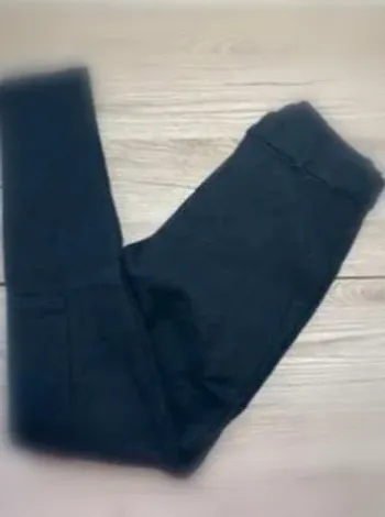 427 Pantalon  d’Équitation  Fouganza  Taille  S  / 36,  Noir, Très Bon État