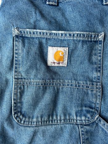 Carhartt WIP OG Single Knee Pant L – Denim Bleu Faded – Coupe Baggy / Loose