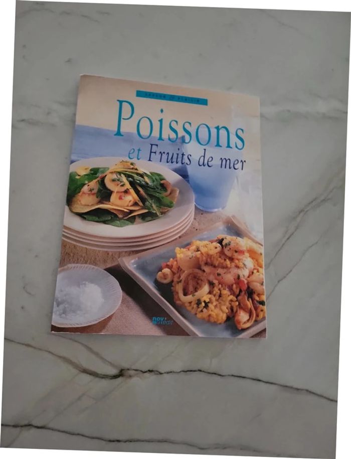 Livre recette Poissons et fruits de mer