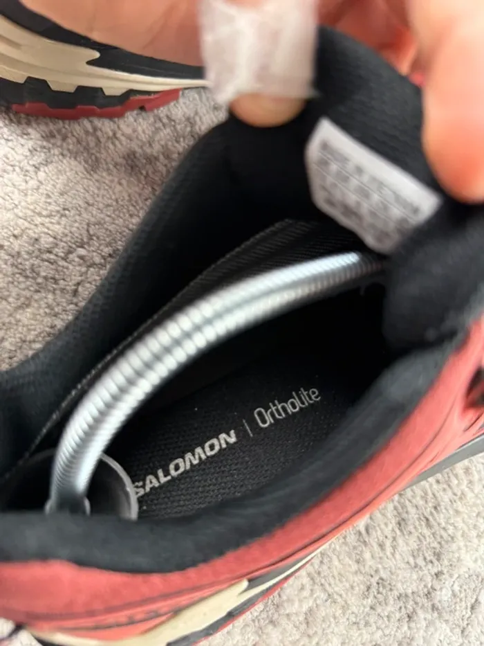 Salomon XA Pro 3D V9 Gore-Tex - Black & Beige & Corail - photo numéro 18