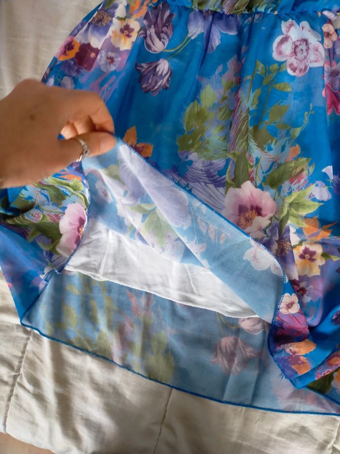 Lot 2 petites robes d'été fleuries - photo numéro 5