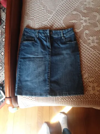 Jupe jean