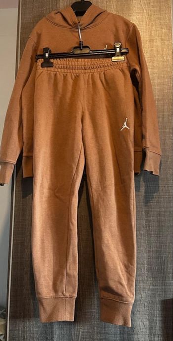 Ensemble Jordan Enfant - Sweat à capuche et Jogging Marron - Taille 8-10 ans