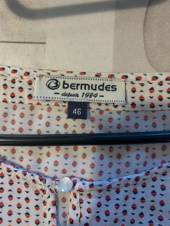 Tunique blanche à petits motifs - photo numéro 3