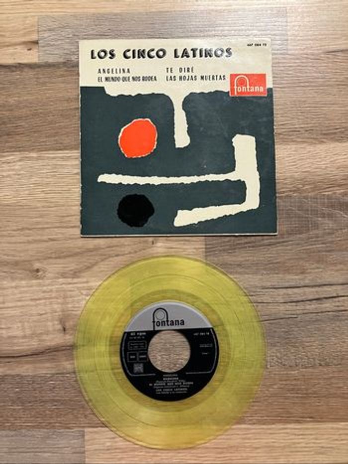 Vinyle 45 tours-Los Cinco latinos