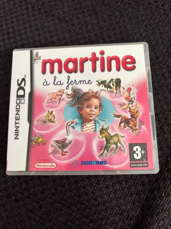 Nintendo DS - jeu Martine à la ferme