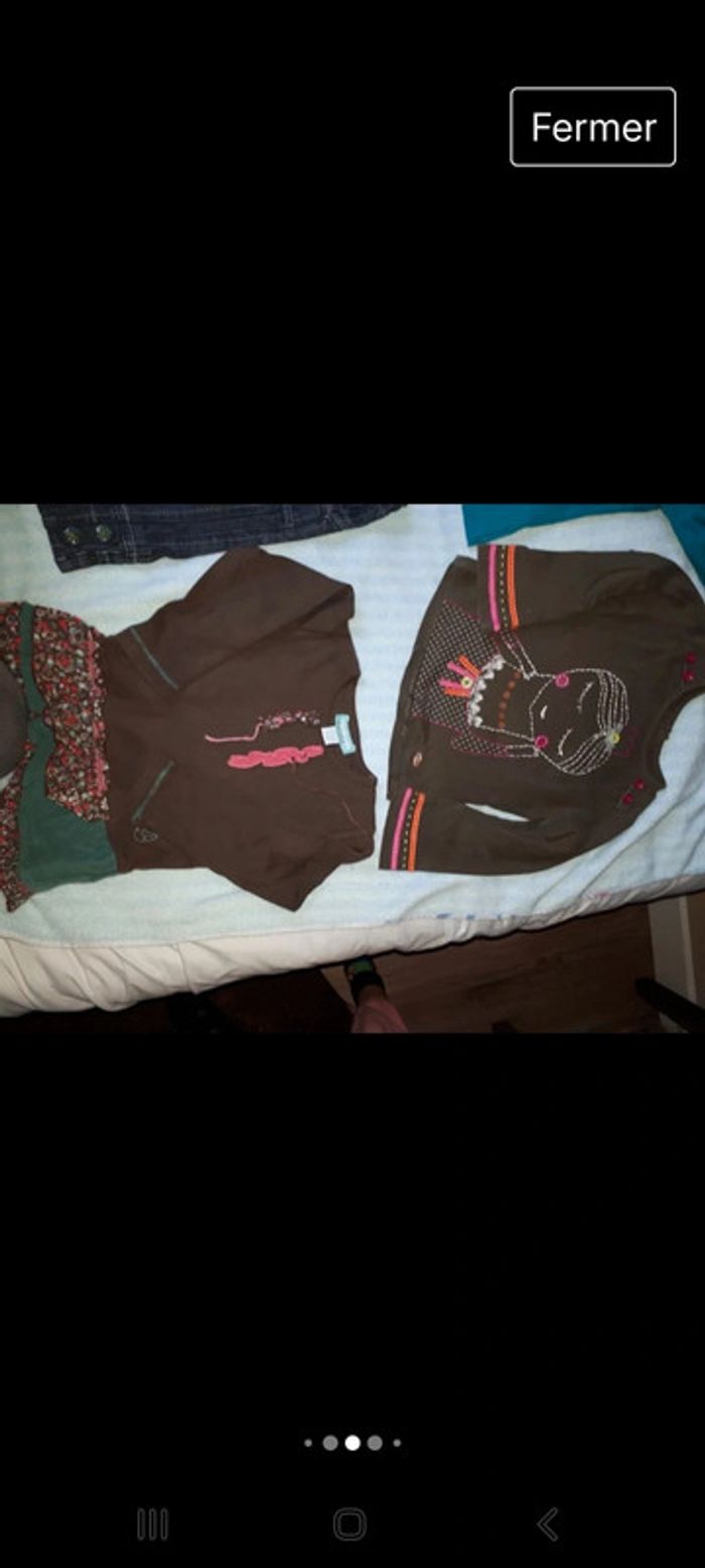 Lot de 7 vêtements fille 24
mois sergent major, catimini - photo numéro 4