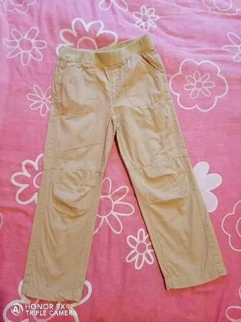 Pantalon toile beige 5 ans