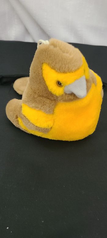 Peluche Doudou Oiseau Vert Gipsy