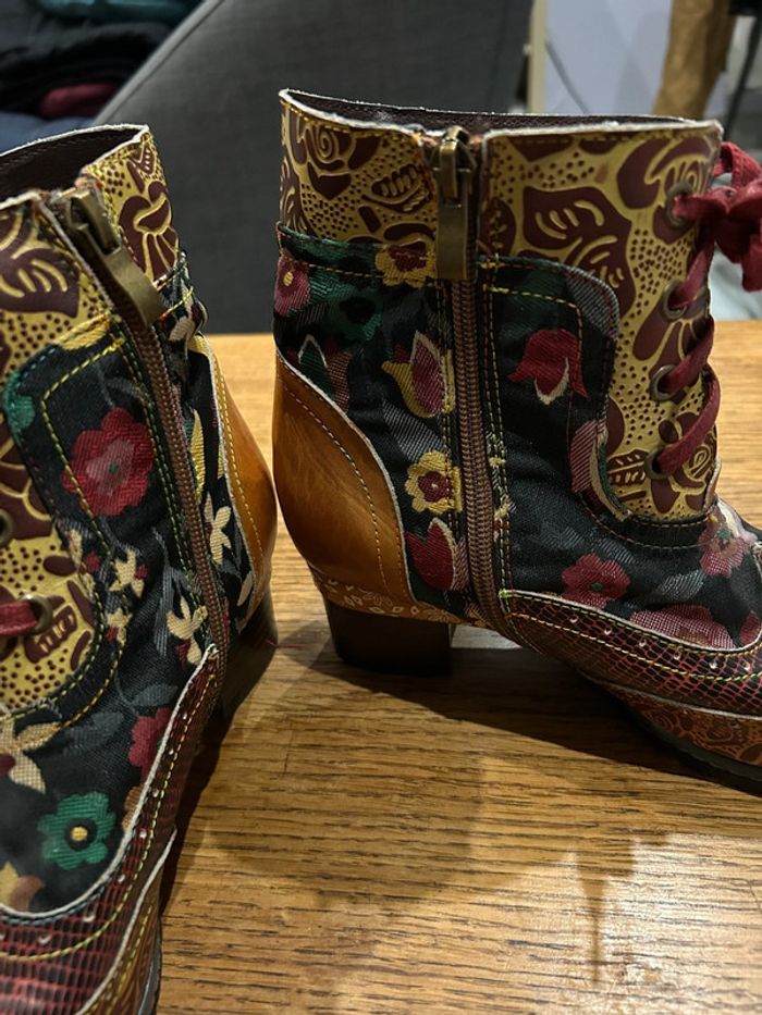 Bottines fleurit - photo numéro 5