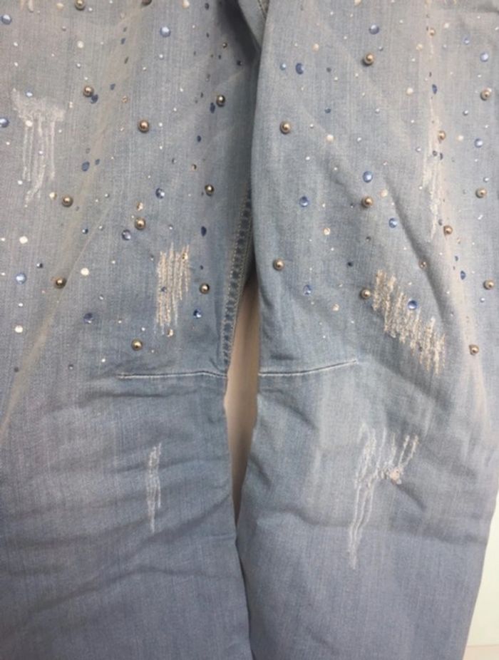 Jeans Voodoo à strass taille 42 - photo numéro 4