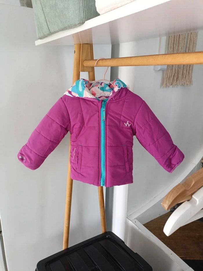Veste de ski enfant réversible wannabee taille 18-24 mois