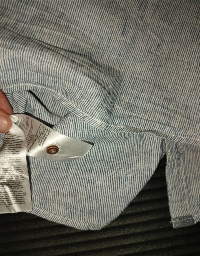 Chemise manches longues 12 ans - photo numéro 8