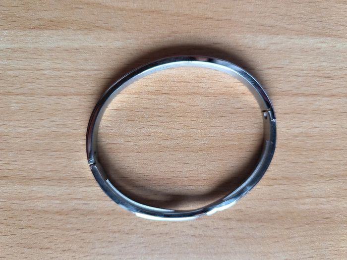 Bracelet argenté S. Steel - photo numéro 4