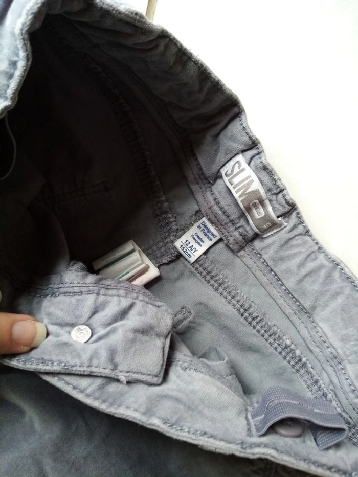 Jean velours slim 12a - photo numéro 3