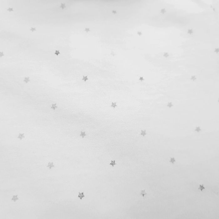 Maillot à col roulé blanc avec etoiles. Fille 18 mois. Marque Obaibi - photo numéro 2