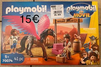 70074 - Playmobil The Movie - Marla & Del avec cheval ailé