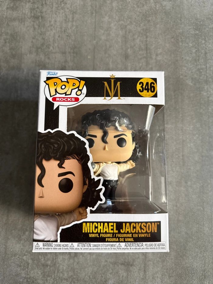 Figurine Funko Pop Rocks Michael Jackson 346