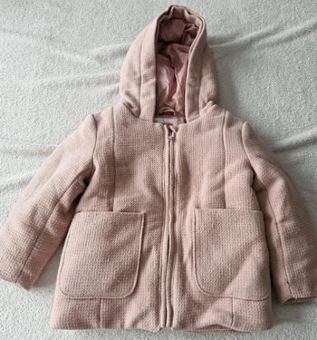 Manteau rose tape à l oeil
