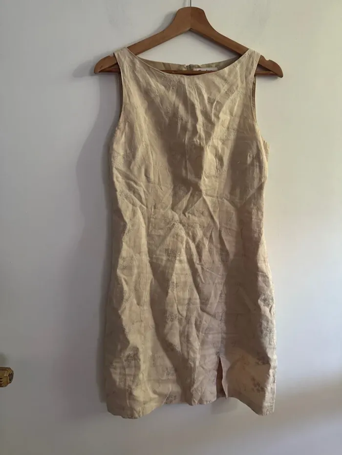 Robe d’été, beige, taille 38, Burton