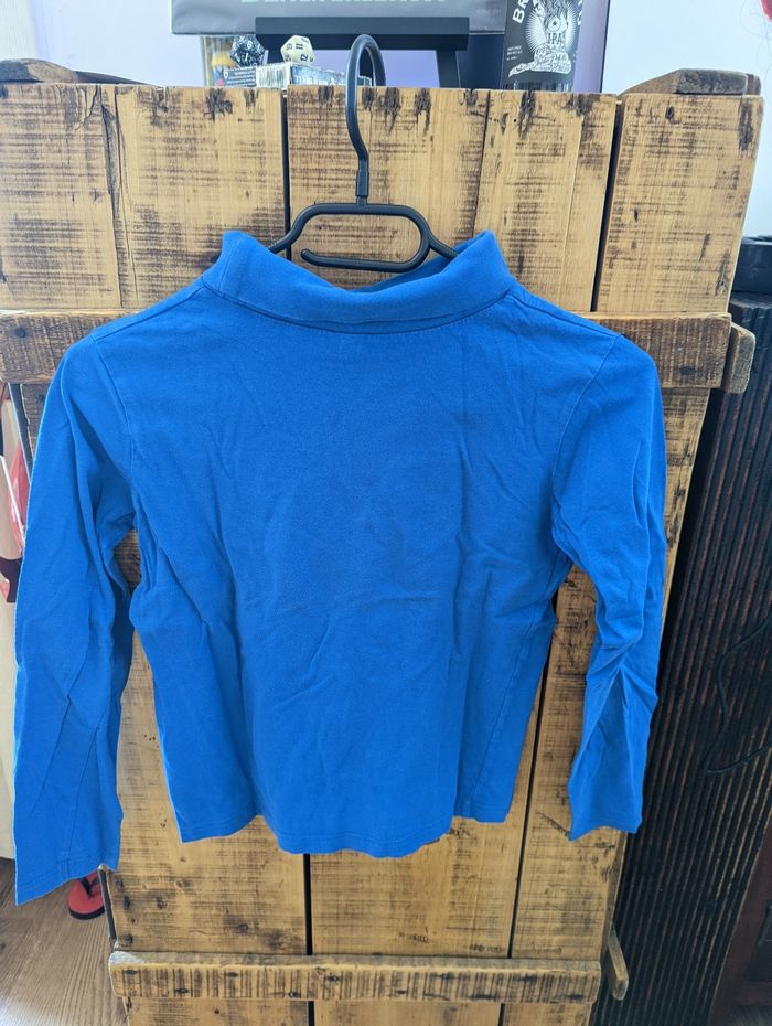 Sous pulls bleu enfant 10/12 ans - photo numéro 2