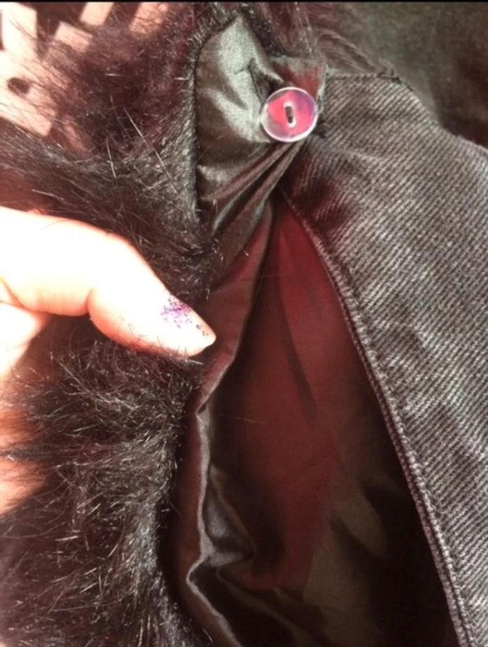 Blouson en jean FashionNova taille L - photo numéro 5