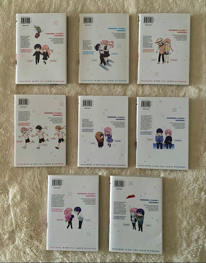 •Shikimori n’est pas juste mignonne  Tome 1 à 8 - photo numéro 3