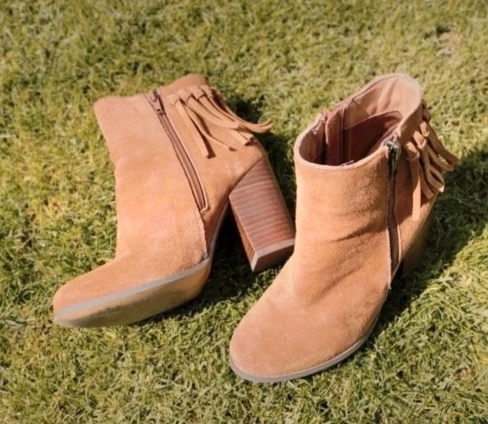 Bottines camel