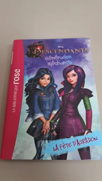 Livre "descendants, la fête d auradon"