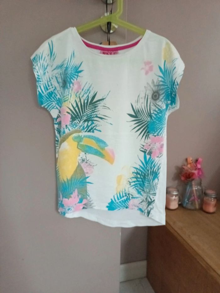 Tee-shirt motif jungle Kiabi taille 10 ans