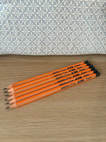 Pack de 6 Crayons à Papier HB "Black Pep's"