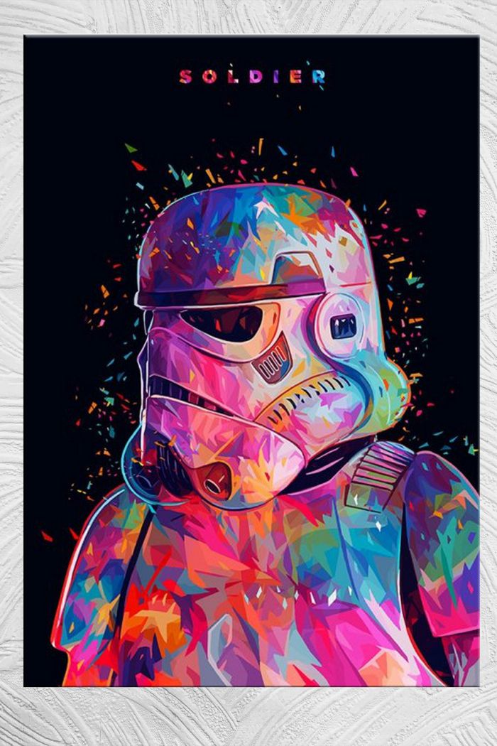 Stormtrooper - Poster toile HD - Neuf