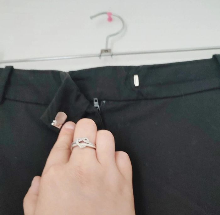 Pantalon de tailleur à jambes larges femme. C - photo numéro 2