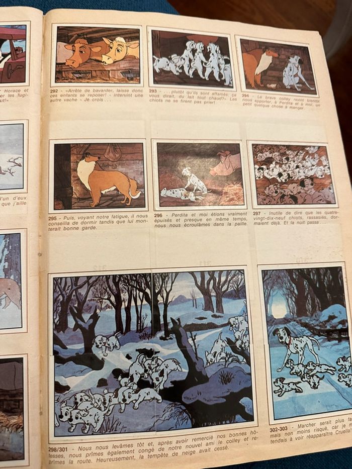 Album Panini complet Disney Les 101 dalmatiens stickers autocollants collection livre - photo numéro 12