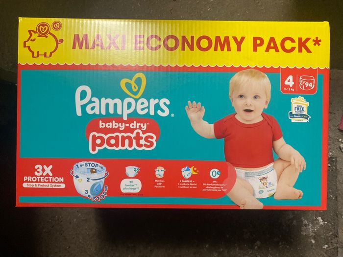 Pampers pants T4