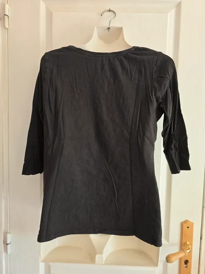 Maillot Noir Taille XL Marque "Basic Tee Shirt" - photo numéro 2
