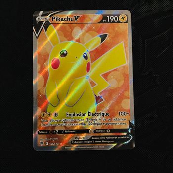 Carte Pokémon Pikachu V 157/172 NM FR