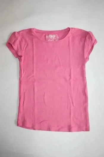 Tee shirt rose Nky de chez Kiabi 8 ans