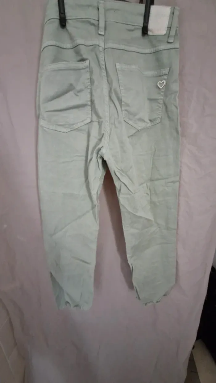 Pantalon vert leger femme - photo numéro 5