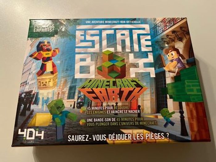 Escape Box Minecraft Earth