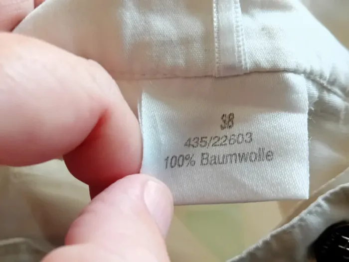 Short blanc Taifun Taille haute T38 - photo numéro 4