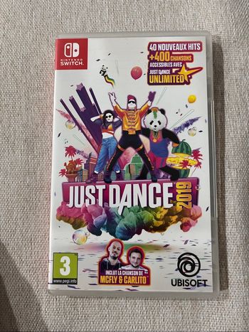Jeu Nintendo switch just dance 2019