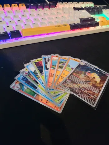 Booster Mystère Pokémon – 10 cartes – Français / Japonais – Carte rare