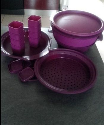 Micro Vap' Tupperware + insert optionnel + 8 ramequins