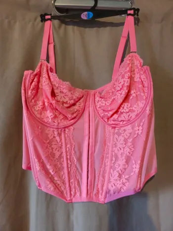 Soutien gorge Bustier rose primark 105H