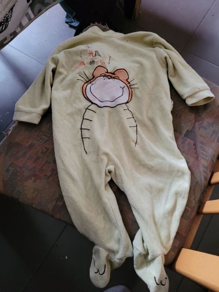 Pyjama velours 6 mois