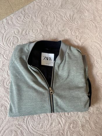 Veste Légère Zara Grise Taille L Pour Homme