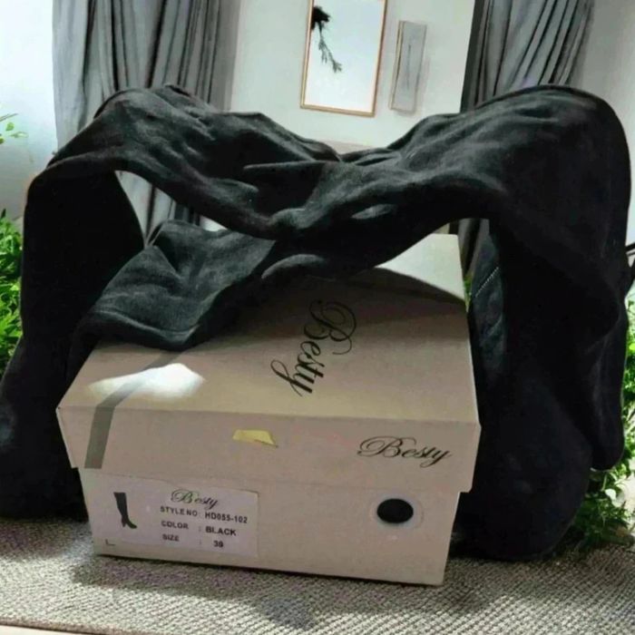 Cuissardes noir 🌹38🌹 - photo numéro 3