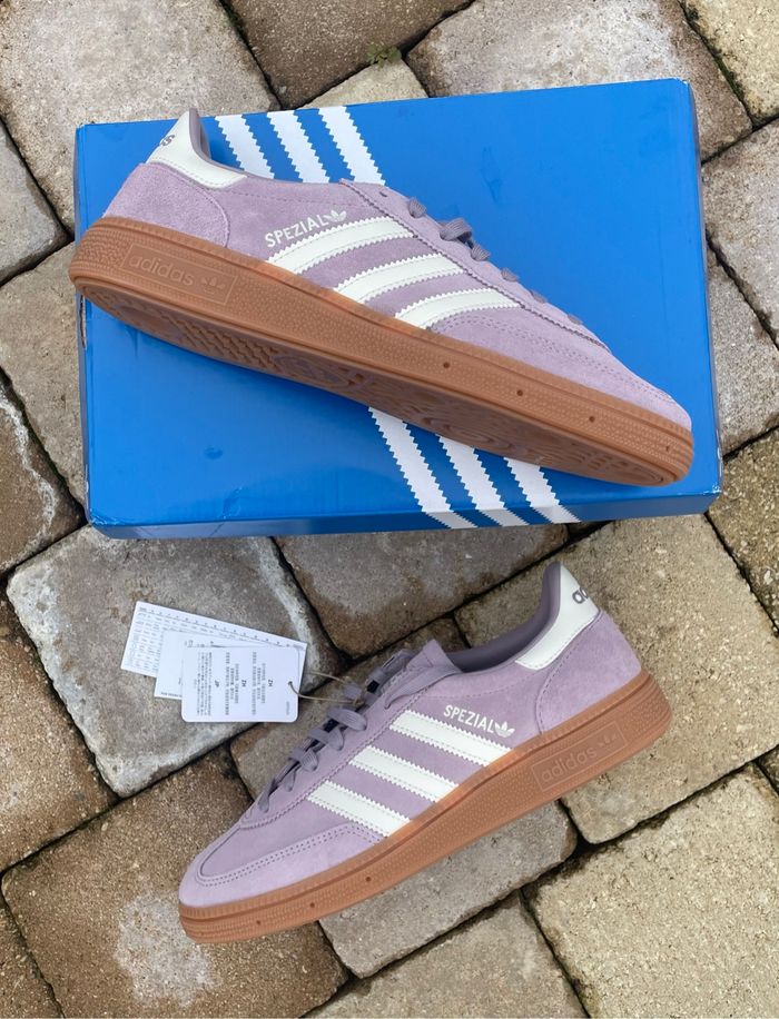 Adidas Handball Spezial Preloved Fig - Femme 39 1/3 - photo numéro 3