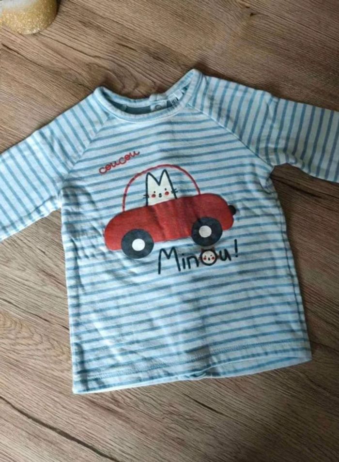 T-shirt  épais  6  mois  orchestra - photo numéro 2